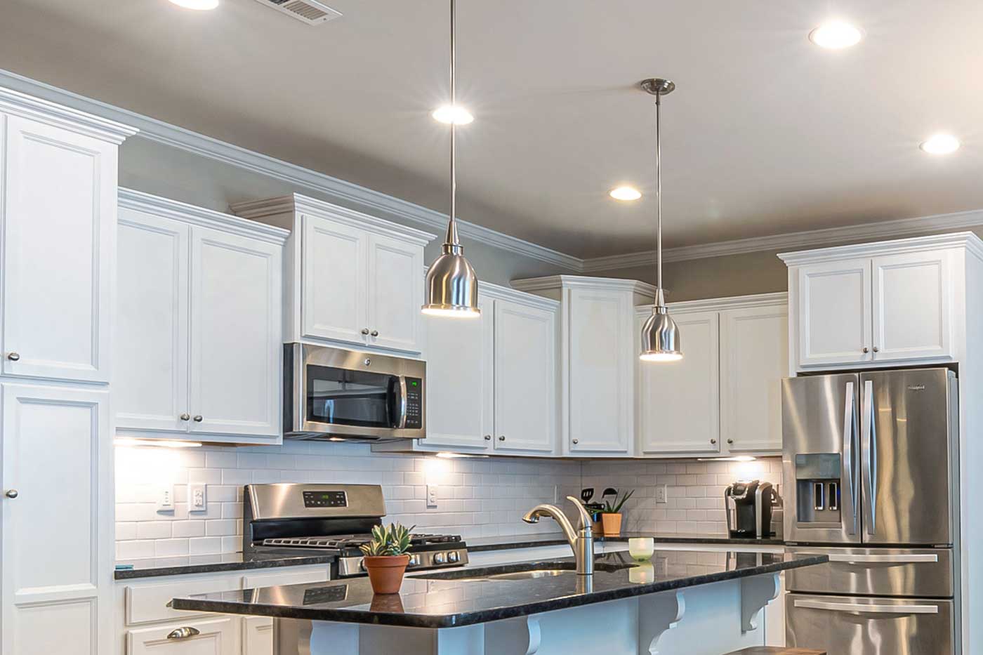 kitchen with lighting