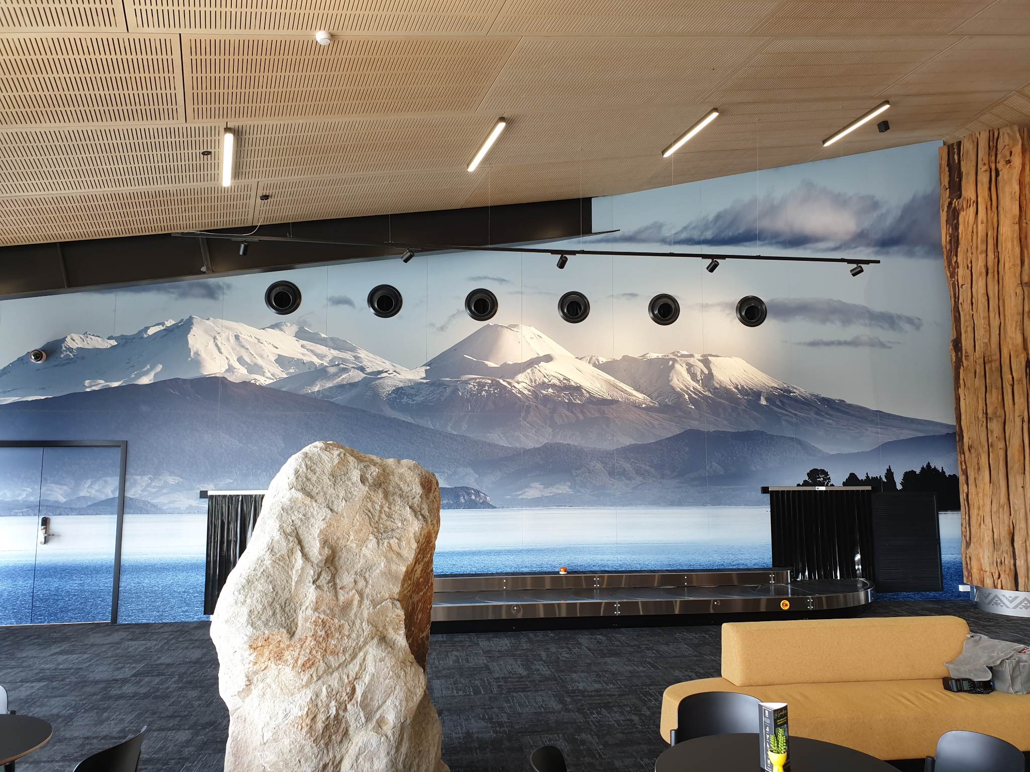 Taupo Airport Commercial Electrical Project - lighting